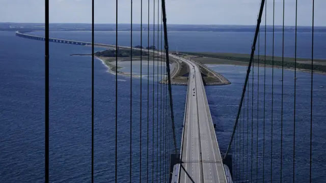 Tour de France - Great Belt Bridge