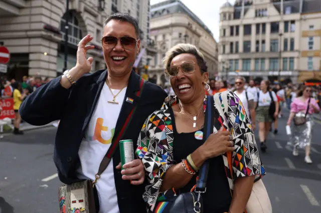 Gok Wan and Dame Kelly Holmes