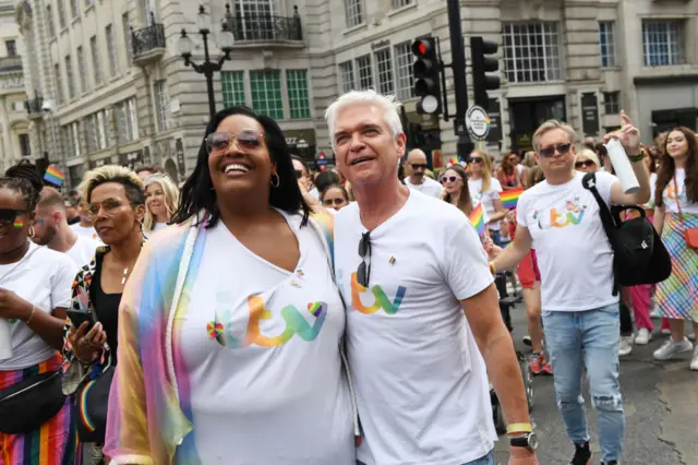 Alison Hammond and Phillip Schofield