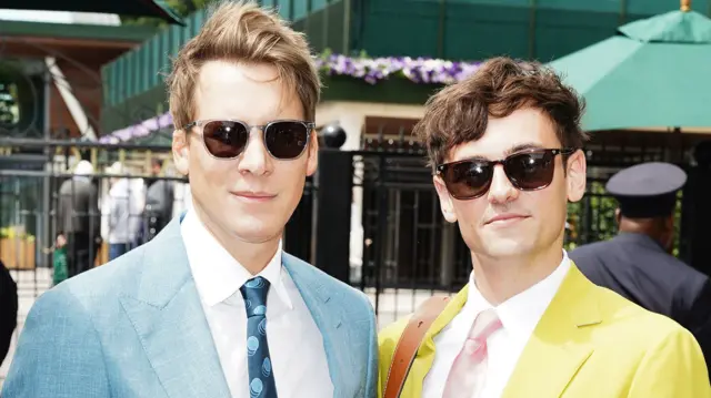 Tom Daley and Dustin Lance Black