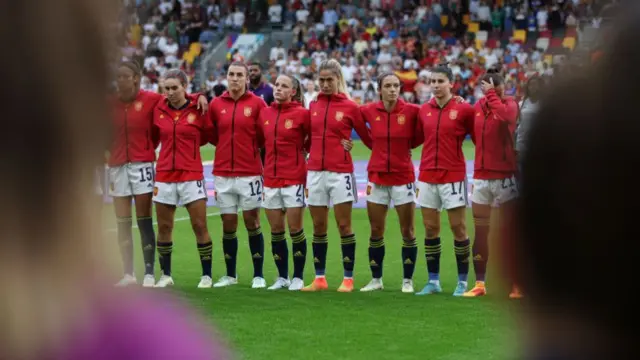 Spain players