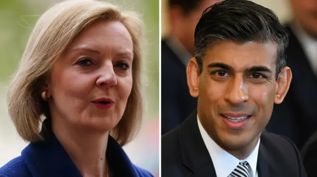 Liz Truss and Rishi Sunak