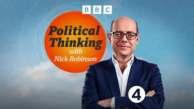 Advertising poster for Political Thinking radio programme with Nick Robinson