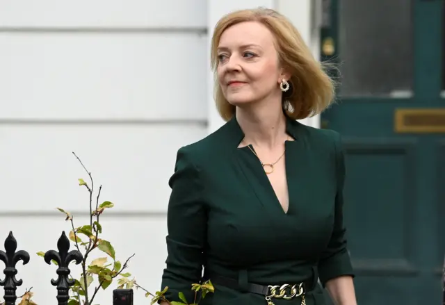 Conservative leadership candidate Liz Truss