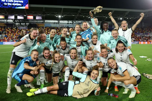 Germany celebrate