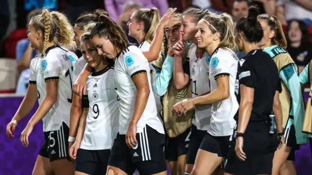 Germany celebrate