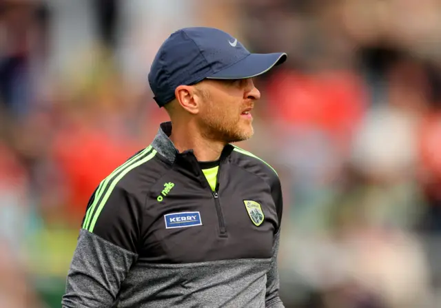 Paddy Tally watches Kerry in action earlier this summer