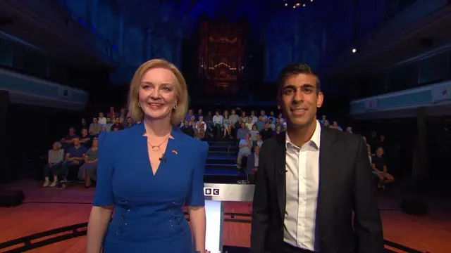 Liz Truss and Rishi Sunak