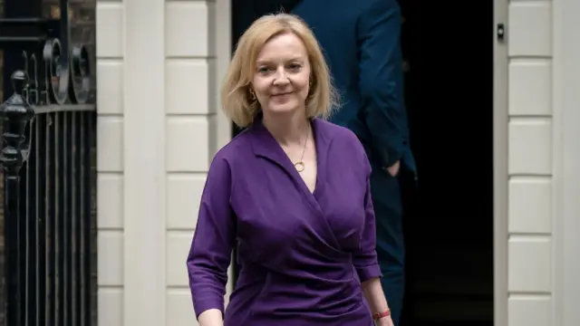 Foreign Secretary and Conservative leadership candidate Liz Truss