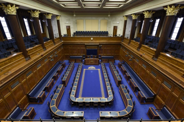 NI Assembly chamber