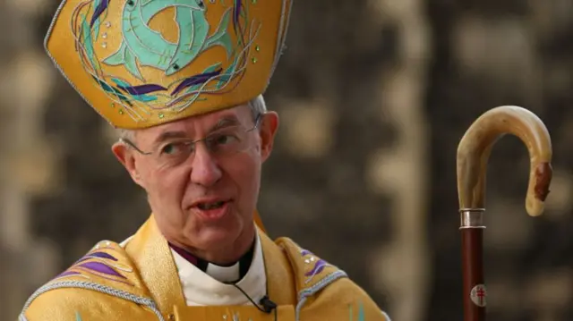 Justin Welby, the Archbishop of Canterbury