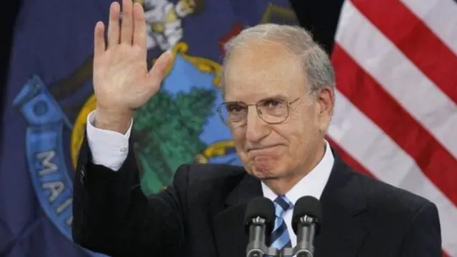 Former US Senator George Mitchell