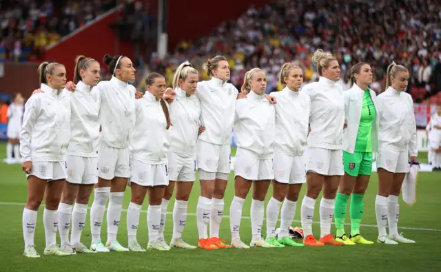 England line up