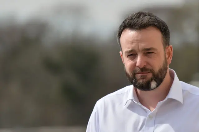 SDLP leader Colum Eastwood