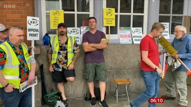 RMT picket