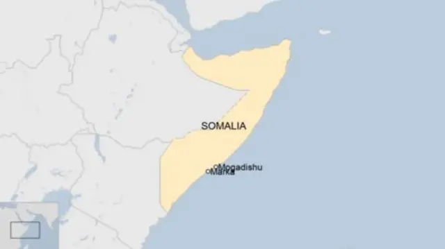 Map of Somalia