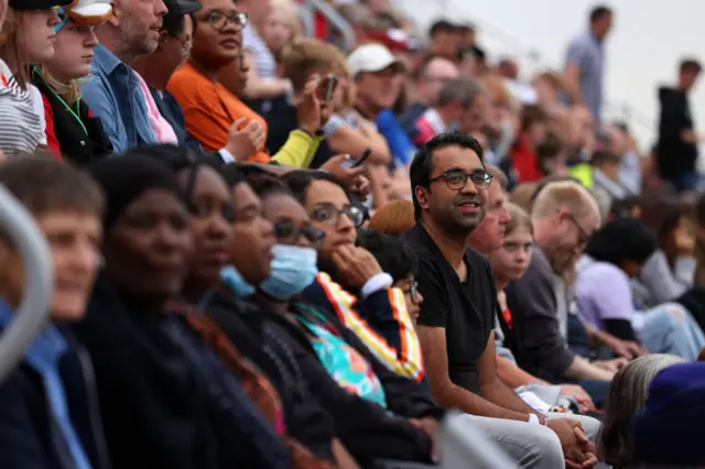 Crowd at opening ceremony