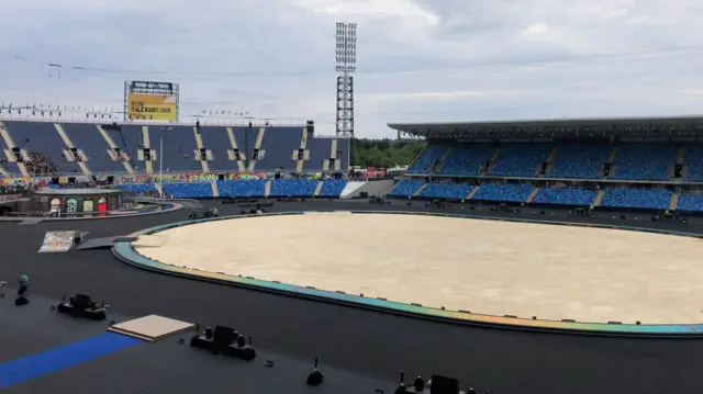 Alexander Stadium interior