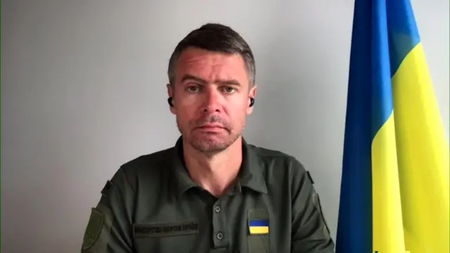 Ukrainian defence ministry spokesman Yuriy Sak