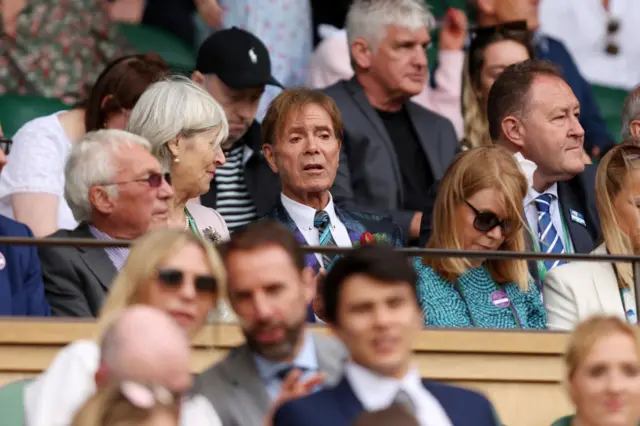 Cliff Richard at Wimbledon