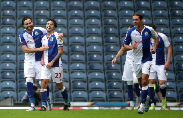 Blackburn celebrate