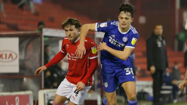 Perry Ng against Barnsley