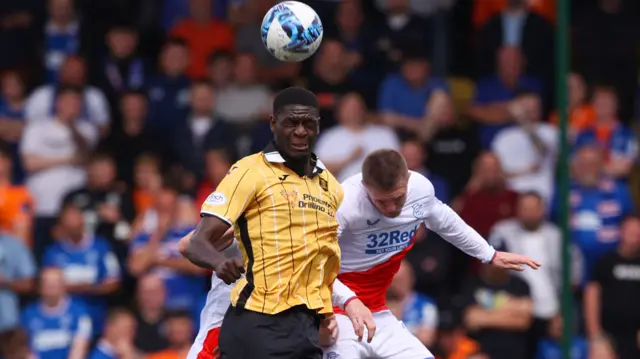 Joel Nouble has been very impressive up top for Livingston