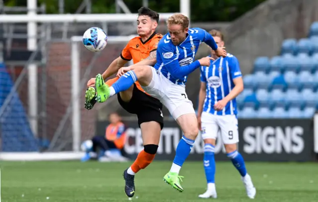 Kilmarnock fans are enjoying their team being back in the top flight