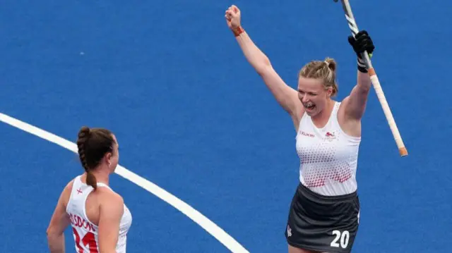 Women's hockey: England 1-0 Ghana