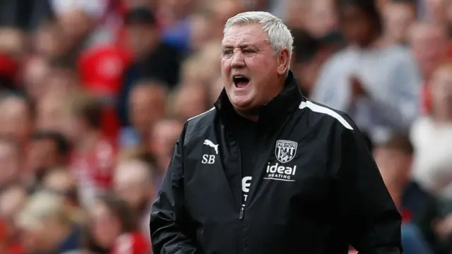 West Brom boss Steve Bruce