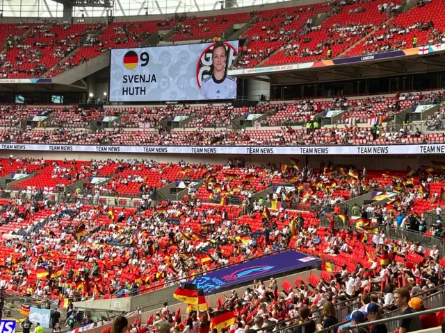 Germany fans out in force