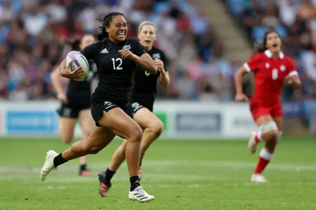 New Zealand v Canada rugby sevens Commonwealth Games