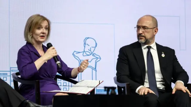 Liz Truss at Ukraine Recovery Conference 2022