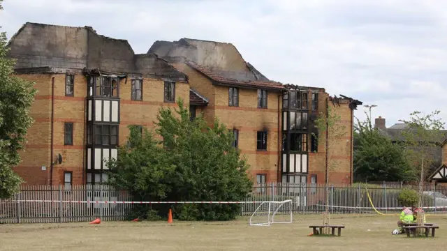 Explosion in Redwood Grove, Bedford