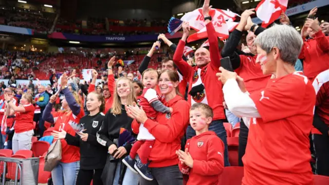 Austria fans