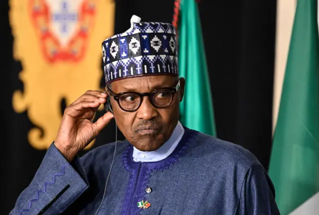 Nigeria's President Muhammadu Buhari