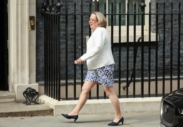 Anne-Marie Trevelyan arrives at 10 Downing Street, in London, Britain July 6, 2022