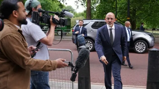 Nadhim Zahawi has now arrived at the Treasury for his first day in the job