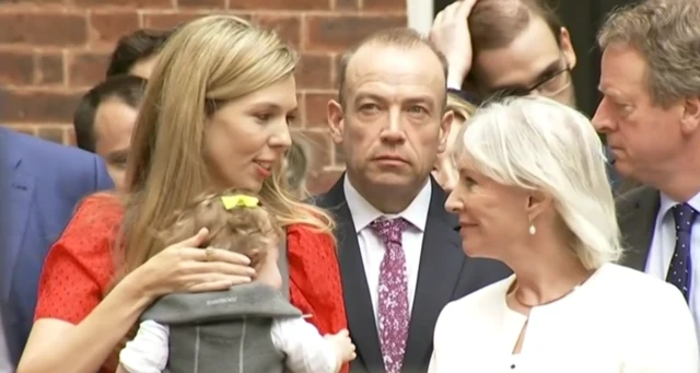 Carrie Johnson and Nadine Dorries