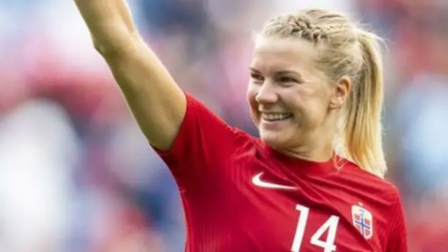 Ava Hegerberg made her international debut against Northern Ireland