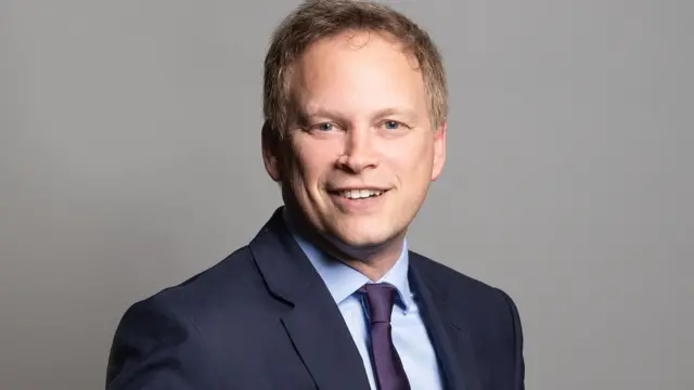 Transport Secretary Grant Shapps