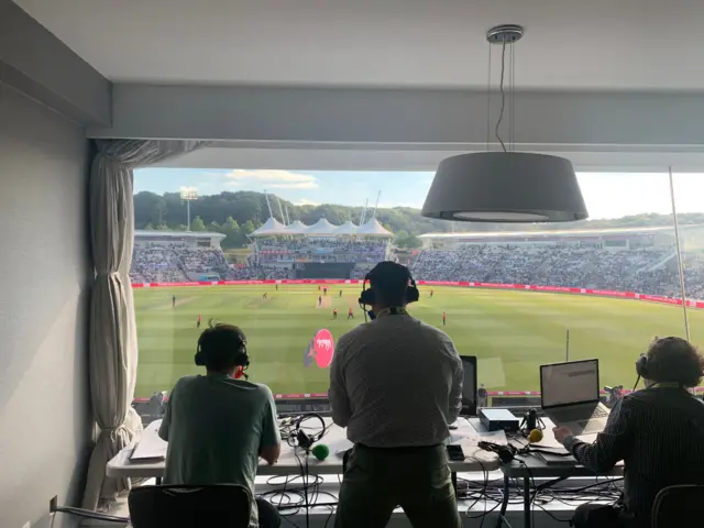 TMS box at the Ageas Bowl