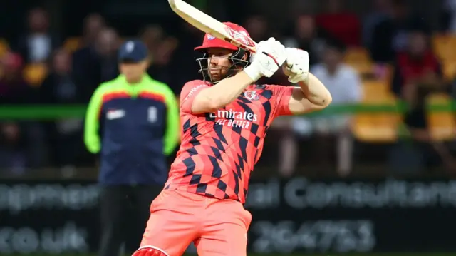 Phil Salt is one of five Lancashire players who could be missing on Friday night after also being selected in England's 14-man T20 squad