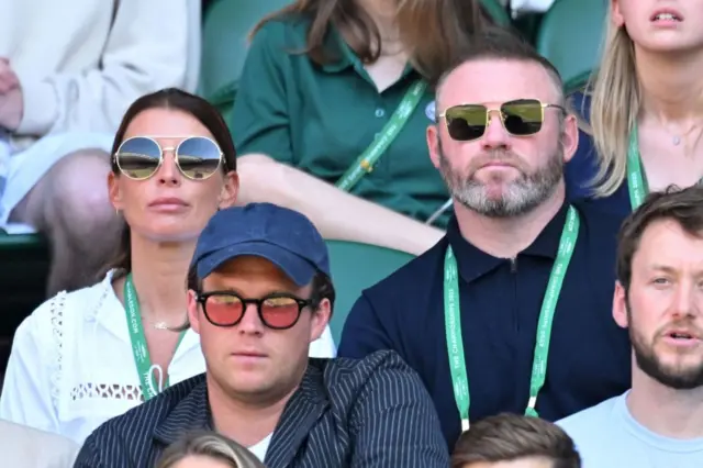 Wayne & Colleen rooney Wimbledon