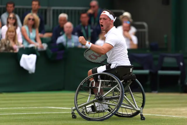 Alfie Hewett.