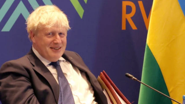 Boris Johnson in Kigali, Rwanda - June 2022