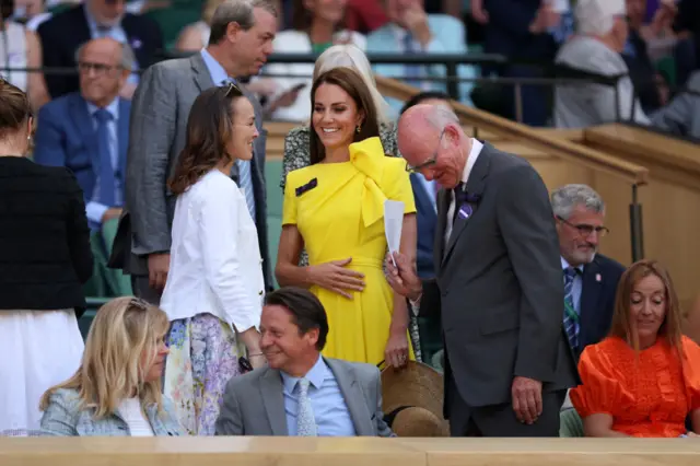 Duchess of Cambridge on Centre Court