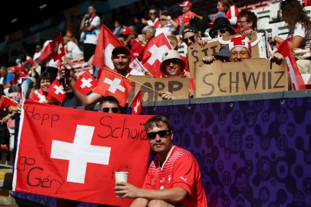 Switzerland fans