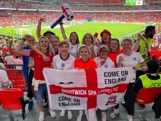 Droitwich Spa Ladies at Wembley