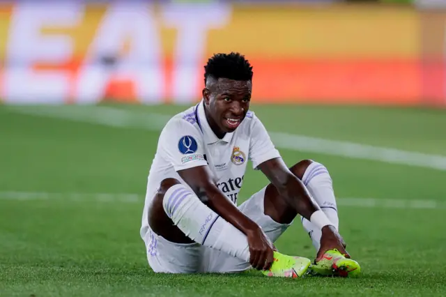 Vinicius Junior of Real Madrid